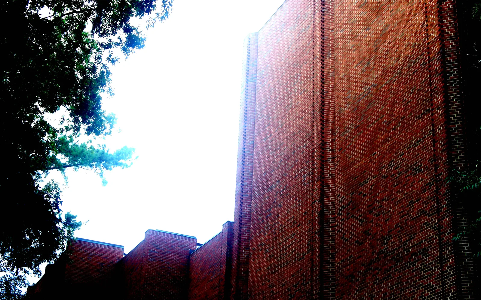A classic brick building facade showing traditional masonry construction and architectural character